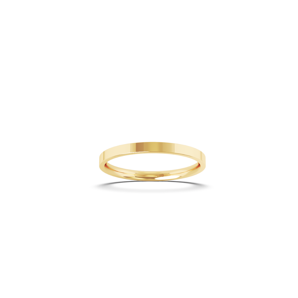 ‘Philip’ slät ring, 3mm bred