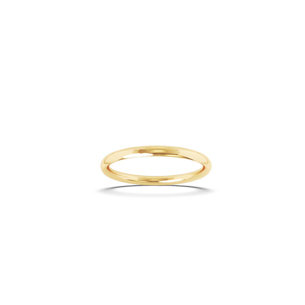 ‘Ellipse’ slät ring, 3mm bred