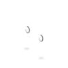 Hoops with black diamonds