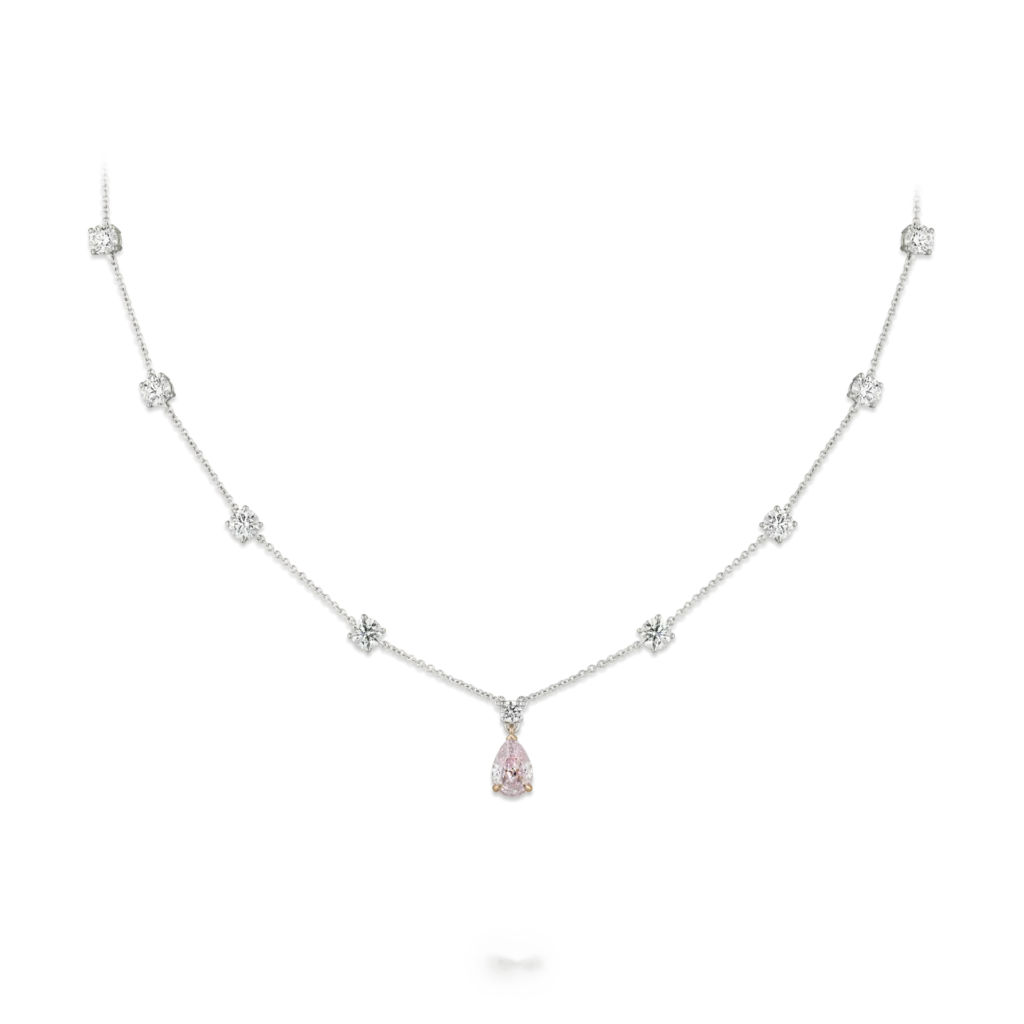 High Jewelry - Rosa diamanthalsband