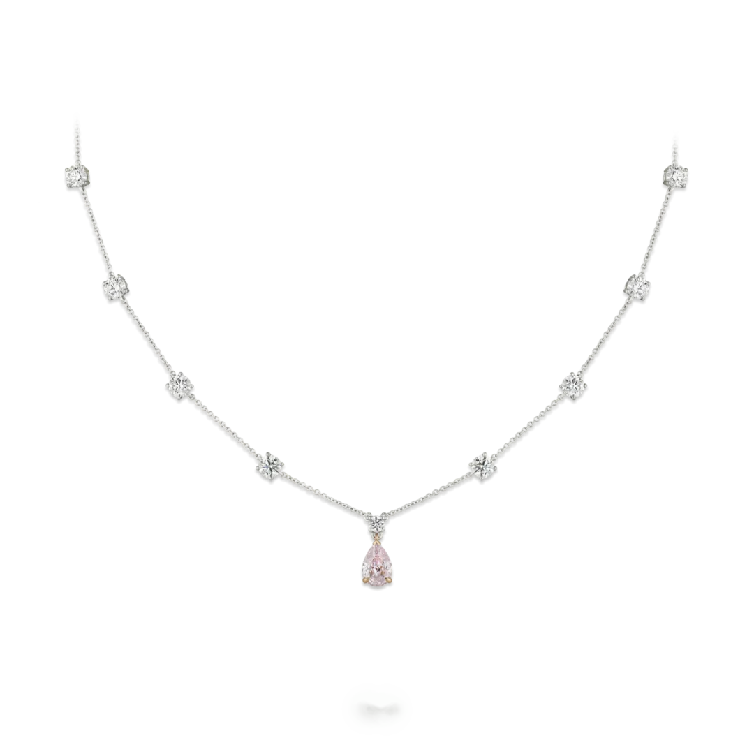 High Jewelry - Rosa diamanthalsband
