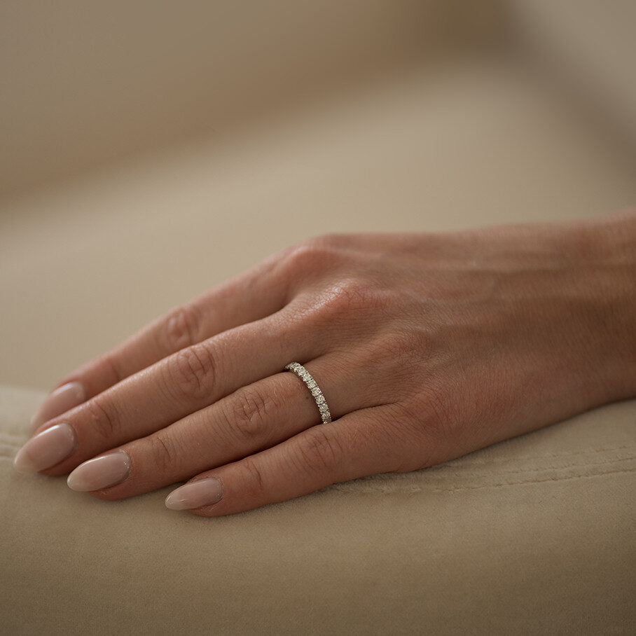 'Forever' Diamond Wedding Ring, 0.05 carat